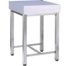 50x70 cm-es Diamond hústőke rozsdamentes lábbal