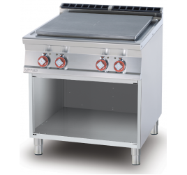 4 zónás francia lapos Lotus álló elektromos tűzhely nyitott semleges tárolóval