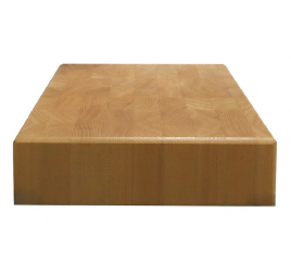 40x40x15 cm-es rakott fa hústőke fej