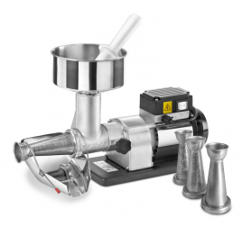 Passzírozó gép 4 különböző méretű szűrővel