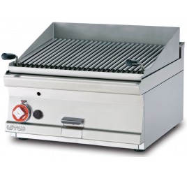 1 zónás Lotus asztali gázüzemű lávaköves grill