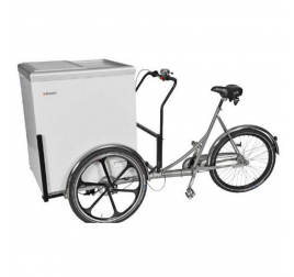 Mobilux fagyasztó-hűtőláda triciklivel
