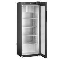 347 literes Liebherr üvegajtós hűtőszekrény - fekete