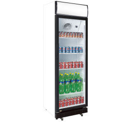 360 literes üvegajtós hűtőszekrény