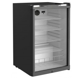130 literes üvegajtós hűtőszekrény