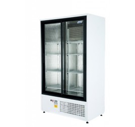850 literes csúszó üvegajtós hűtőszekrény