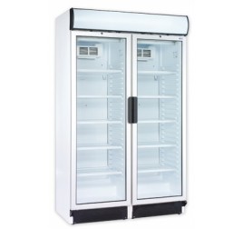 744 literes üvegajtós hűtőszekrény