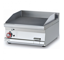 1 zónás Lotus asztali gázüzemű rostlap sima, krómozott sütőfelülettel