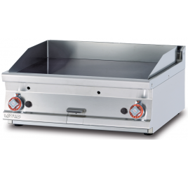 2 zónás Lotus asztali gázüzemű rostlap sima, öntöttvas sütőfelülettel