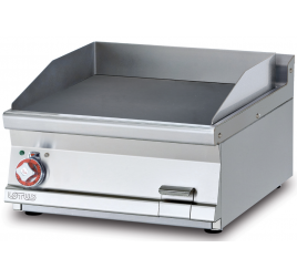1 zónás Lotus asztali elektromos rostlap bordázott, krómozott sütőfelülettel