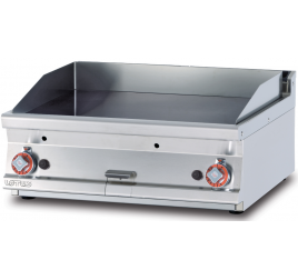 2 zónás Lotus asztali gázüzemű rostlap sima, öntöttvas sütőfelülettel