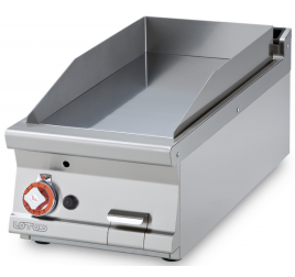 1 zónás Lotus asztali gázüzemű rostlap sima, krómozott sütőfelülettel