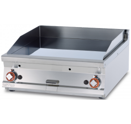 2 zónás Lotus asztali gázüzemű rostlap sima, öntöttvas sütőfelülettel