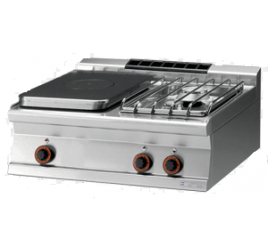 2 égőfejes 1 zónás francia lapos Lotus asztali gáztűzhely