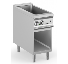 GN4/3-as MBM álló elektromos melegentartó nyitott semleges tárolóval