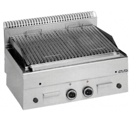 2 zónás MBM asztali gázüzemű lávaköves grill