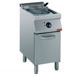 1x15 literes Diamond álló, elektromos olajsütő leeresztőcsappal