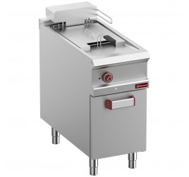 1x20 literes Diamond álló, elektromos olajsütő leeresztőcsappal