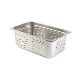 GN 1/1 perforált edény 200 mm-es mélységgel