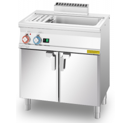 1x40 literes Lotus álló, gázüzemű tésztafőző ajtós tárolóval