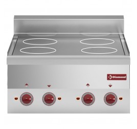 4 zónás üvegkerámia felületű Diamond asztali elektromos tűzhely
