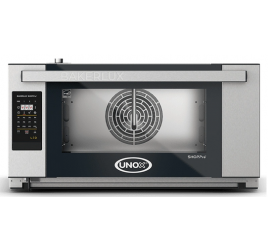 3 tálcás UNOX BAKERLUX SHOP.Pro ELENA LED elektromos légkeveréses sütő párásítással, digitális vezérléssel