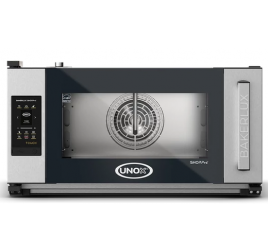3 tálcás UNOX BAKERLUX SHOP.Pro ELENA.MATIC TOUCH elektromos légkeveréses sütő párásítással, digitális vezérléssel