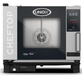 5 tálcás UNOX CHEFTOP One elektromos kombisütő digitális vezérléssel