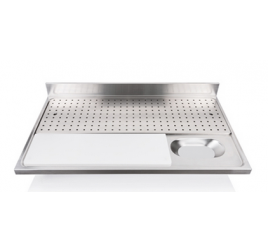 120x70 cm-es húsmosó munkalap vágólappal