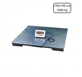 Raktári lapmérleg 3000 kg (120x150)