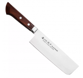 170 mm-es SATAKE Noushu Masamune Saku Shirogami Nakiri japán konyhakés