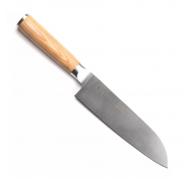 180 mm-es SATAKE Noushu Masamune Santoku japán konyhakés