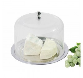 20 cm-es sajt búra tálcával