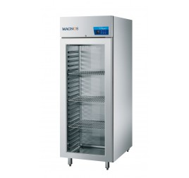 570 literes Cool Compact üvegajtós hűtőszekrény rozsdamentes külsővel és belsővel