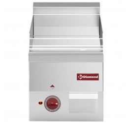 1 zónás Diamond asztali elektromos rostlap sima krómozott sütőfelülettel