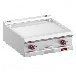 2 zónás Diamond asztali elektromos rostlap sima krómozott sütőfelülettel