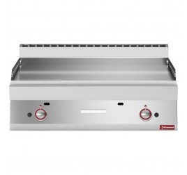 2 zónás Diamond asztali gázüzemű rostlap sima öntöttvas sütőfelülettel