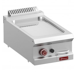 1 zónás Diamond asztali gázüzemű rostlap sima krómozott sütőfelülettel