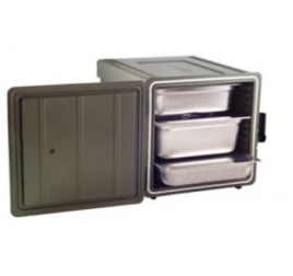 GN2/1-es elöltöltős thermobox levehető ajtóval